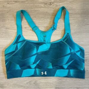 Under Armour Women’s Blue Sports Bra - Large
